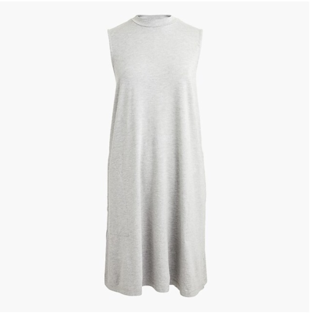 J. Crew Sleeveless Knit Tank Dress